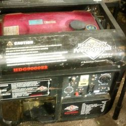 9000 watt Duel Fuel Generator 