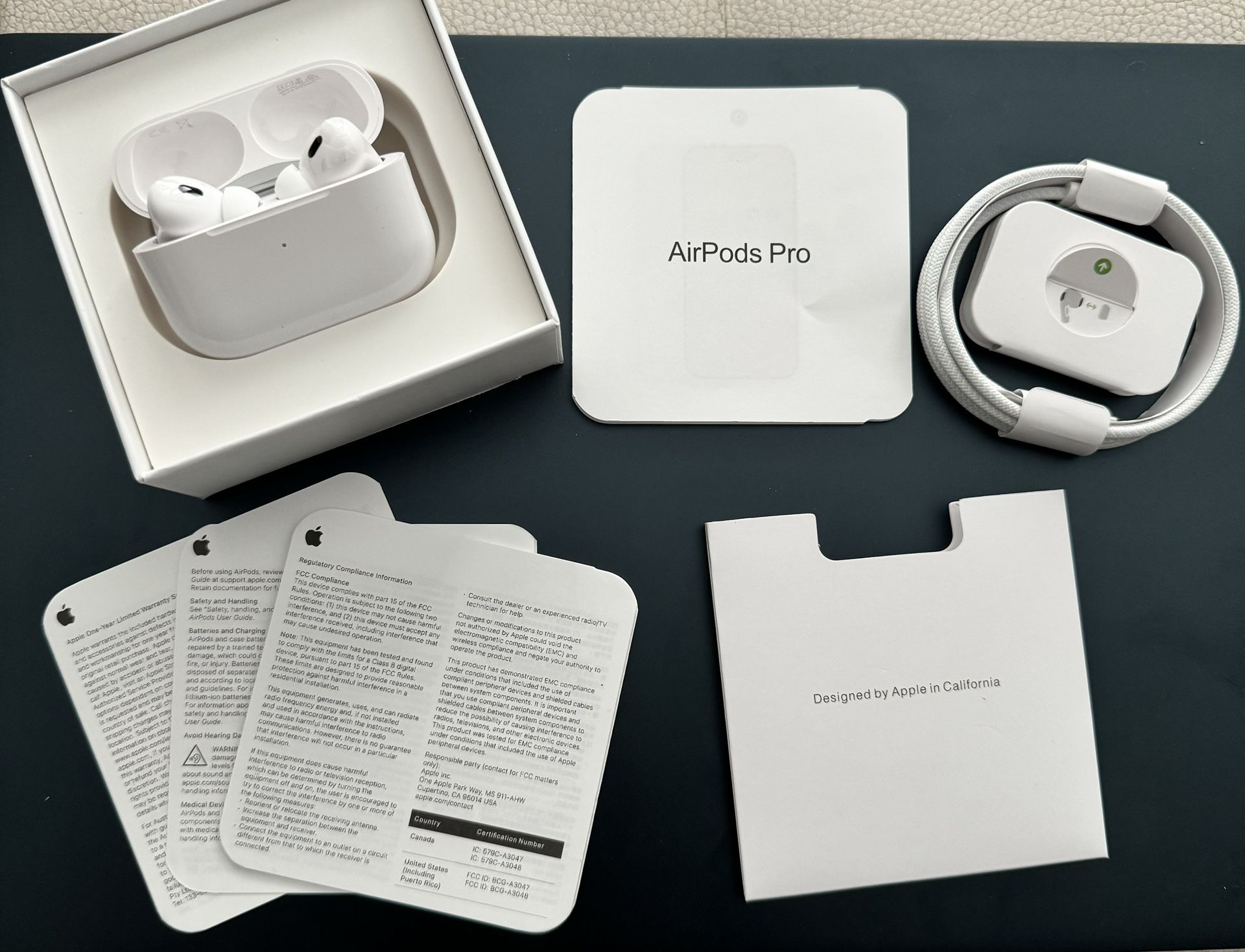 Airpods Pro 2nd Generation with charging case!