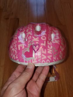 Barbie Bike Helmet (Size: Girl's 8/10 & 51-54 cm)