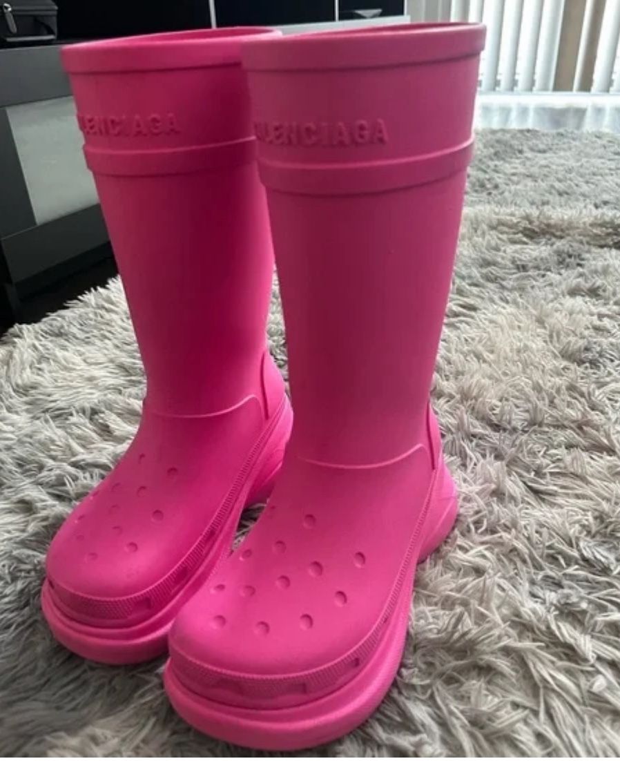 Balenciaga Croc Boots