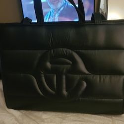 Telfar Black Tote Bag