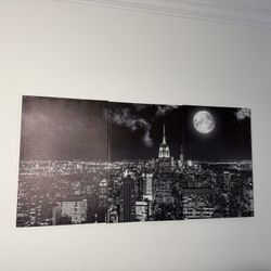 3pc NYC wall Art 