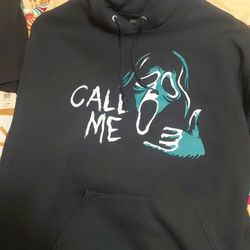 Ghost Face Scream Hoodie Black Large 