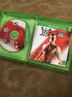 WWE 2k 15 Xbox one game