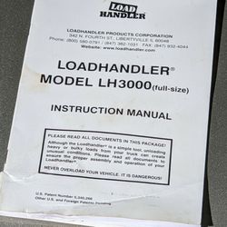 LoadHandler Model LH3000 For Full Size Pick Up Truck