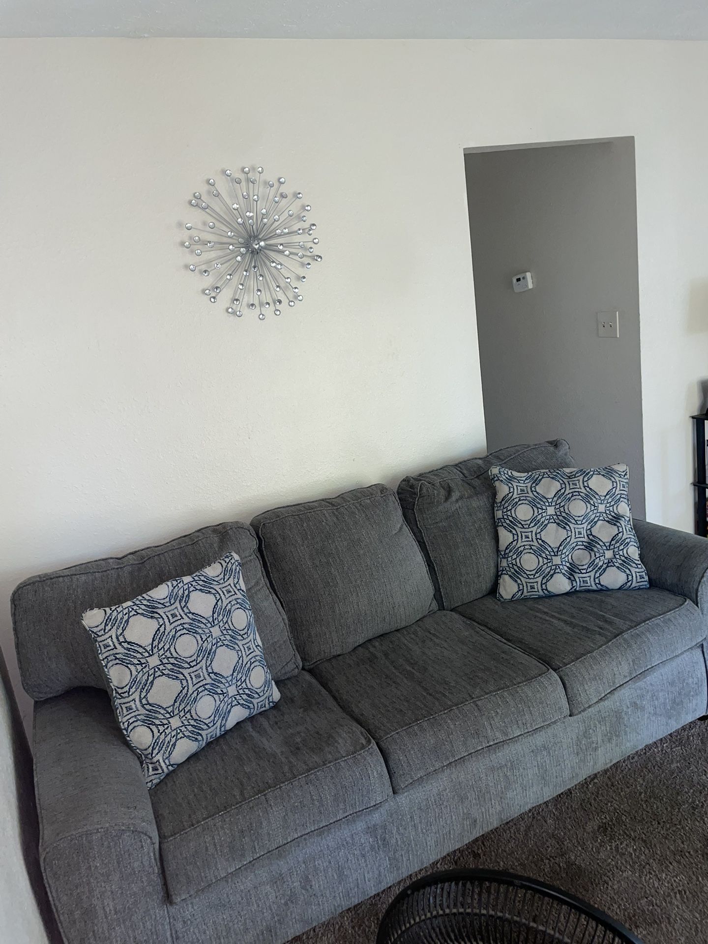 Grey Sofa 