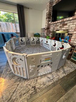 Large baby playpen