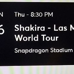 shakira Concert  Tickets  Link  On Description 