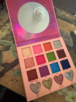 69 Beauty Eyeshadow Palette/ like new used 1 shade