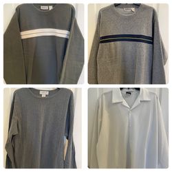 4- Mens Long Sleeve Large & X-Large