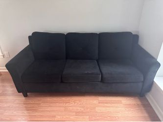 Small black couch