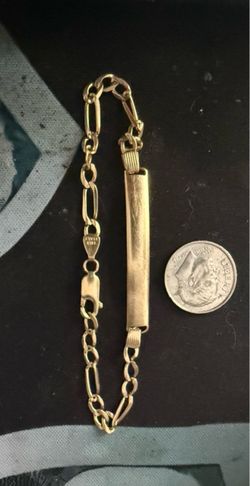 Figaro Gold Bracelet
