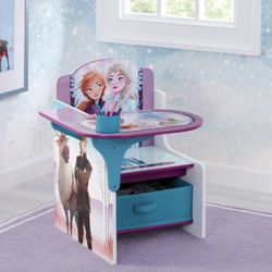 Fully Assembled Kids Frozen Desk