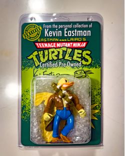 SIGNED TMNT Ace Duck • Kevin Eastman PC