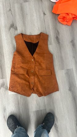 New L cowboy vest