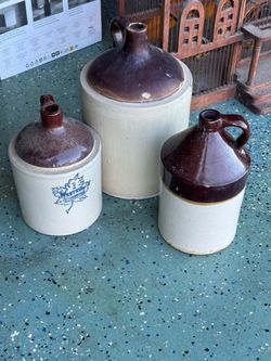 Vintage Moonshine Jugs - Priced separately