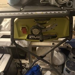 Ryobi Table Saw (barely Used)