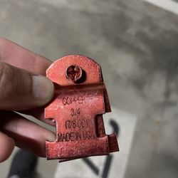 500 Copper Tubing Strut Clamps