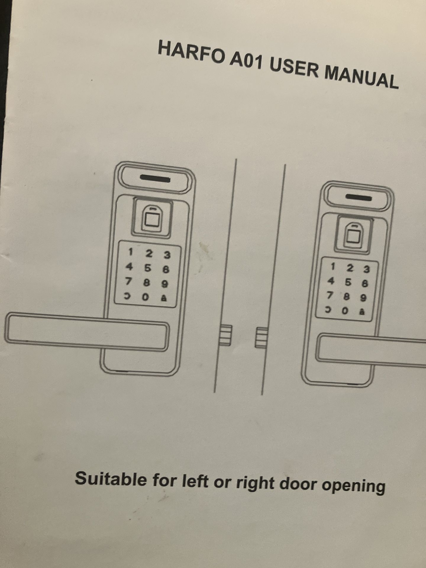 Smart Lock New In Box Color Is Black
