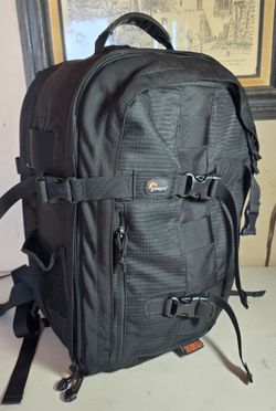 Lowepro Pro Runner 350 AW Backpack Camera Photography Bag - 18" w/ Rain Cover