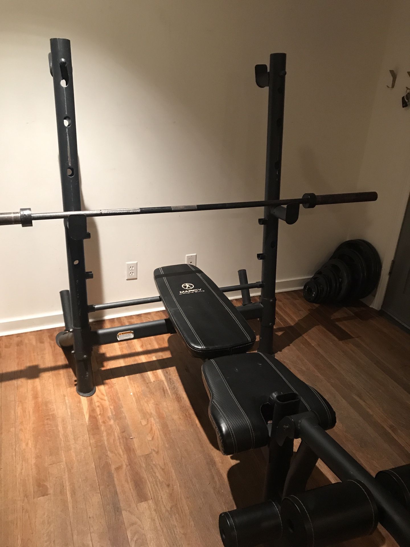 Marcy bench press / squat rack