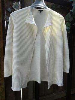 TALBOTS Women's Small Petite Creme Sweater