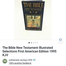 The Bible 📖 New Testament Illustrated Selections 