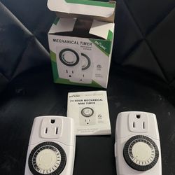 Mechanical Outlet Timer