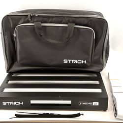 STRICH Guitar Pedal Board Aluminum Alloy 2.65lb Lightweight Effect Pedalboard 22'' x 12.5''