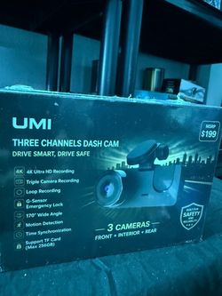 UMI Three Channels Dash Cam