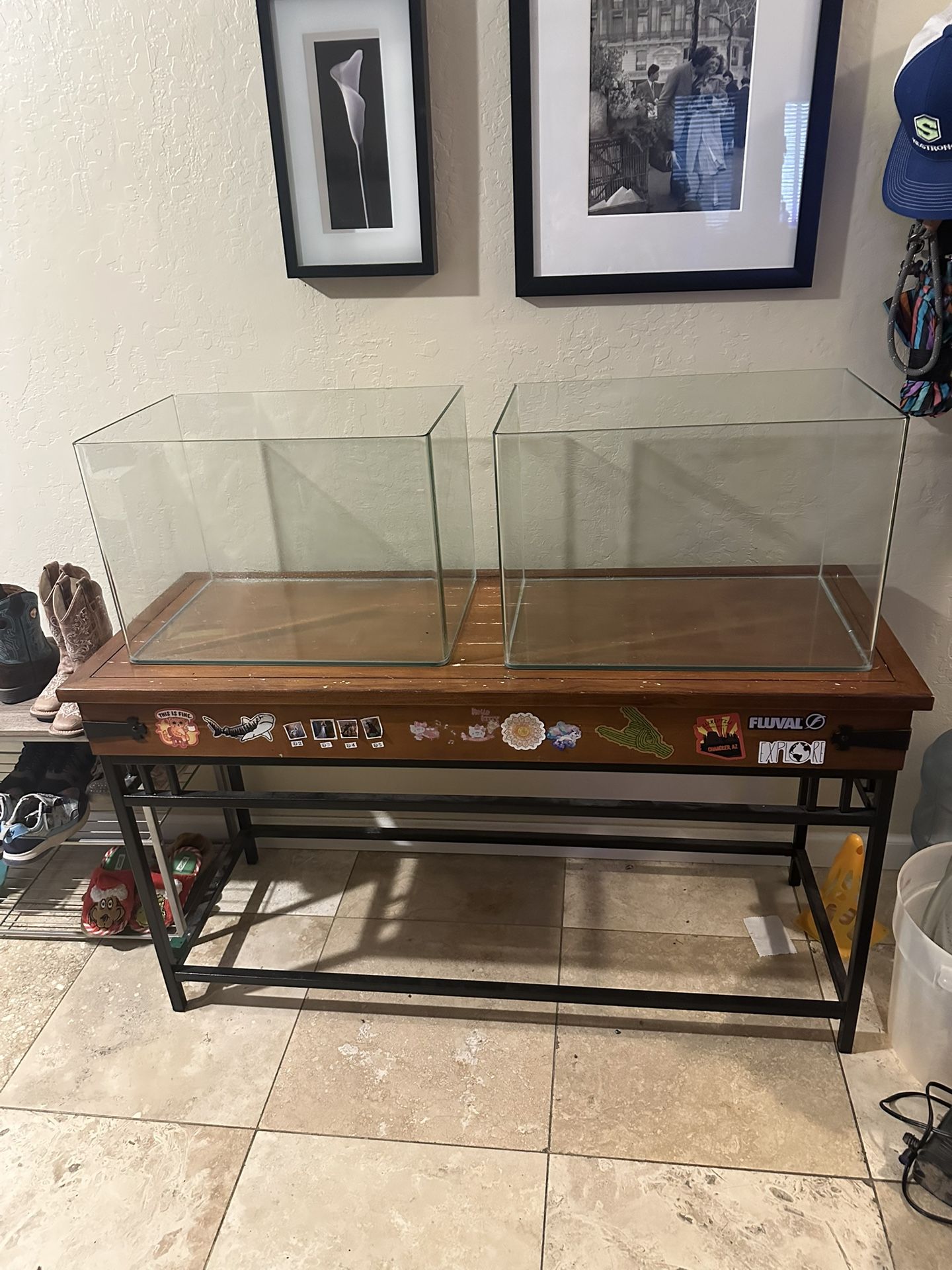 10 Gallon Rimless Fish Tank Aquarium