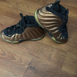 Kid Shoes Nike Air Foamposite Little Posite One Copper