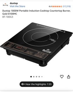 Induction Cooktop Countertop Burner