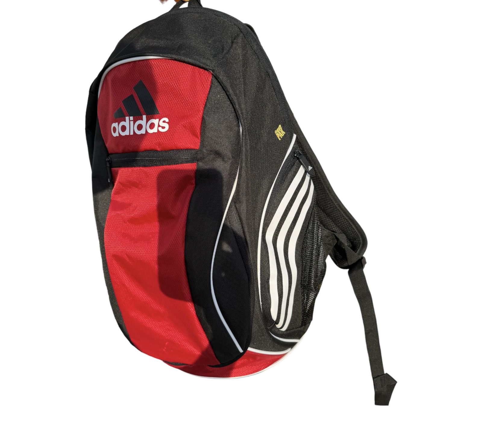 Adidas Fresh PAK Load Spring Backpack Red & Black - slightly used