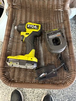 Ryobi ONE+ 18V Impact Driver with Battery and Charger