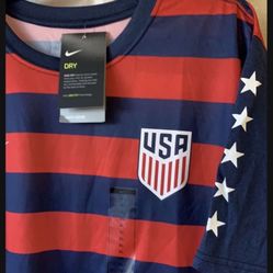 Nike USA men’s soccer shirt, New with tags, Size Med, Large, XL . Retail $40 plus tax