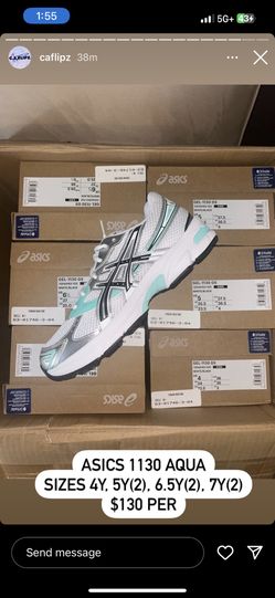 ASICS 5.5y $160