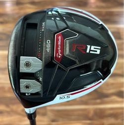 Left-Handed TaylorMade R15 460 10.5° Adjustable Driver