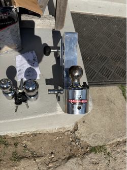 2 1/2 ALUMA ALUMINUM 8” ADJUSTABLE TOW HITCH