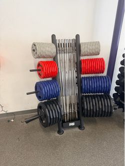 Barbell Rack & Plates