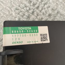 Scion CD A/C CONTROL MODULE (amplifier)