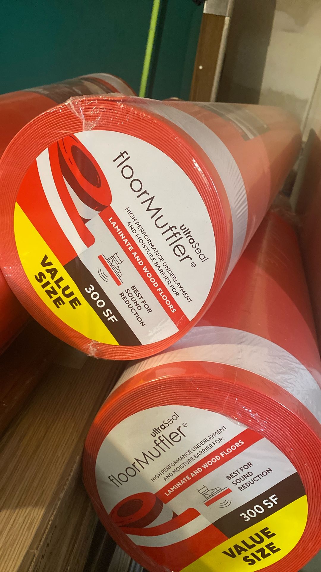 Ultra seal Floor Muffler 1,000 Sq ft.