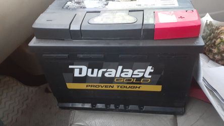 Buralast gold car battery brand new 5 year warranty
