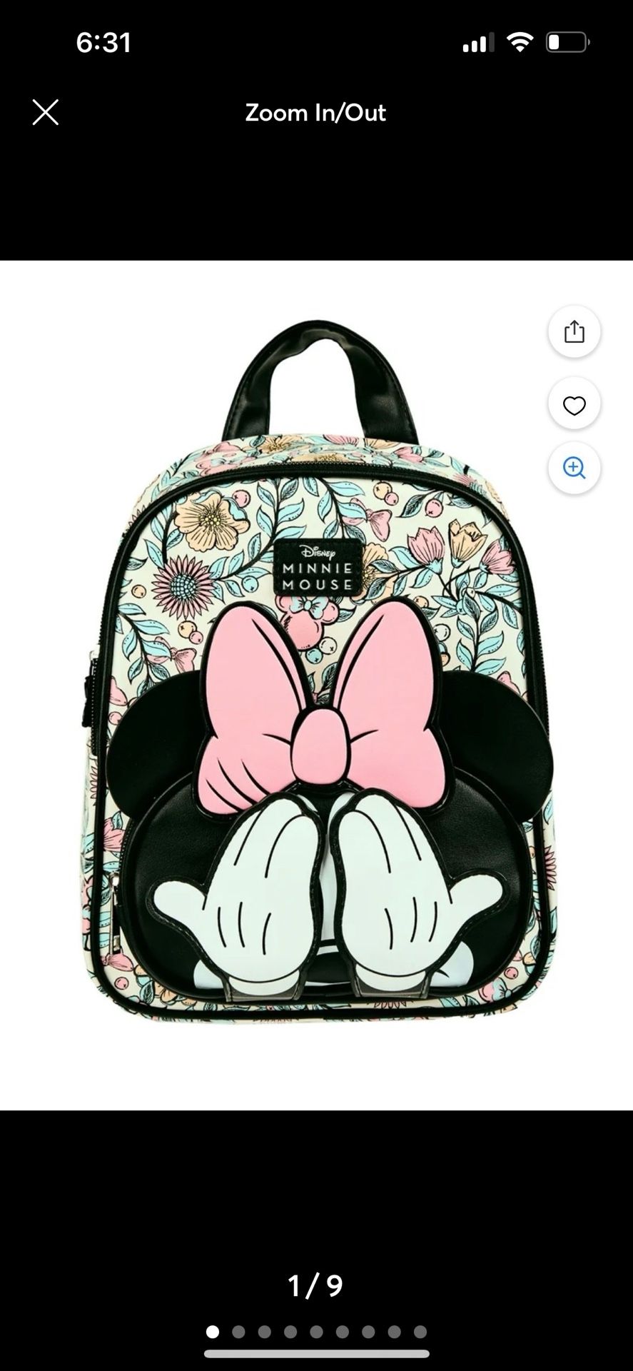 Disney Minnie Mouse Mini Backpack