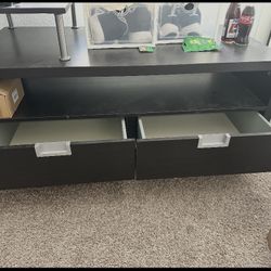 TV Stand With Entertainment And Storage Drawers