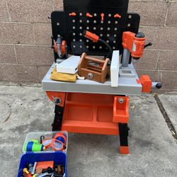 Kids workbench And Tools