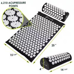 ProsourceFit Full Body Acupressure Mat and Pillow Set