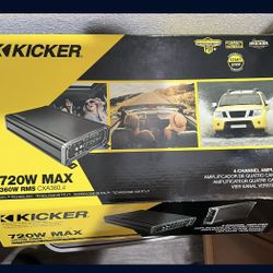 Kicker 720w Amp
