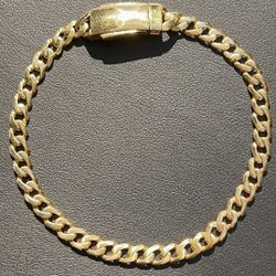 10kt Gold Bracelet 07140