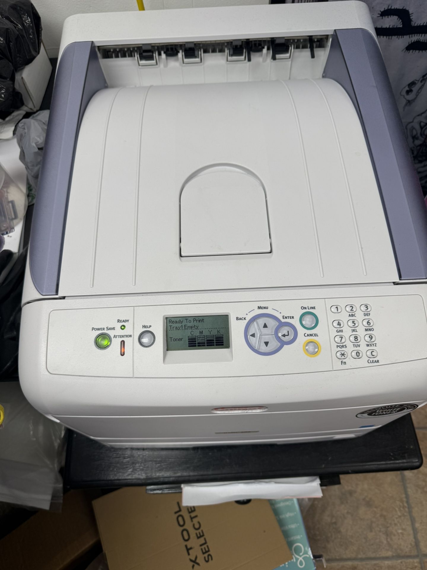I Color 600 White Toner Printer
